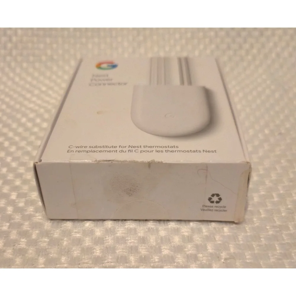 Google Nest Power Connector C-Wire Substitute GA02493-US White GVNZ4